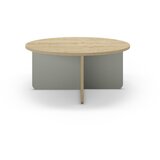 Marckeric Svijetlo zeleni/u prirodnoj boji okrugao stolić za kavu ø 80 cm Hillary – | shoptok.hr