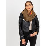 Factory Price Scarf-AT-KM-TS06.32P-dark beige | Shoptok.si