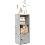 vidaXL Knjižna omara betonsko siva 31x24x77 cm inženirski les Cene