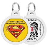 CLR WD Superman A2202842-Pločica sa QR kodom za kućne ljubimce 25 mm Cene