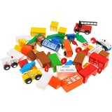  Set drvenih blokova, grad vatrogasna postrojba | shoptok.hr