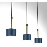  Luster na sajli ARENA 3xGX53/11W/230V plava/zlatna | Eponuda.com
