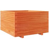  Vrtna sadilica voštano smeđe boje 80x80x49,5 cm od borovine | shoptok.hr