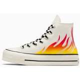 Converse Ženske patike chuck taylor all star lift platform flames | ePonuda.com