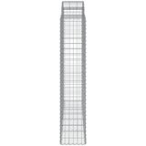  Lučne gabionske košare 8 kom 200x50x200/220cm pocinčano željezo | Eponuda.com