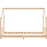  Otroški posteljni okvir 90x190 cm trdna borovina, (20916976) | Shoptok.si