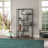 Hanah home By-30 - black, transparent blacktranparent bookshelf Cene