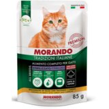 Morando Tradizioni Cat Adult Sterilized kosi purana in korenje v omaki 85 g a Cene