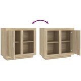  Komoda boja hrasta sonome 80x40x75 cm | shoptok.hr