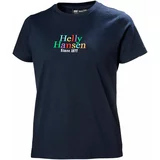 Helly Hansen Majica W Core Graphic T-Shirt 54080 Mornarsko modra Regular Fit