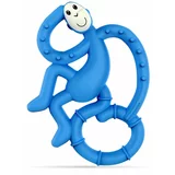 Matchstick monkey Mini Monkey Teether grickalica za bebe s antimikrobnim sastojkom Blue 1 kom
