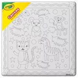 Crayola platno za slikanje z džungelskim vzorcem - 20 x 20 cm | Shoptok.si
