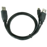 Gembird USB 2.0 DUAL kabal A-mini 5PM, 1m, GEMBIRD | Eponuda.ba