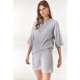 Olalook Two-Piece Set - Gray - Relaxed fit Cene