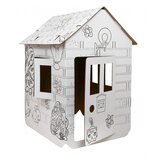 House XXL with horses 3D coloring book for children | shoptok.hr