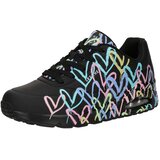 Skechers Nizke superge 'Uno-Spread the Love' voda / meta / roza / črna | Shoptok.si