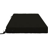  Jastuk za sjedalo SOEST 100% poliester Crna 120 x 80 x 10 cm | shoptok.hr
