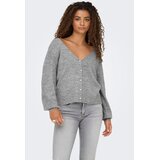 Only Kardigan 'ONLADELE' siva melange / crna | shoptok.hr