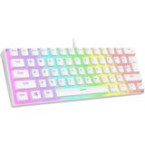 Rampage Tastatura gaming RADIANT K11 white, blue switch, Type-C, RGB, US Layout, pudding keycaps, 38970 | Eponuda.ba