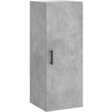  Visoka komoda siva betona 34 5x34x180 cm od konstruiranog drva | shoptok.hr