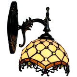  Brilagi - Tiffany vitražna zidna lampa slonovača 1xE14/40W/230V | Eponuda.com