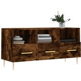 TV omarica dimljeni hrast 102x36x50 cm inženirski les | Shoptok.si