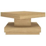  Stolić za kavu svjetlosmeđi 60 x 60 x 35 cm MDF | Eponuda.com