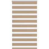 vidaXL zebra senčilo peščeno rjava 85x150 cm tkanina širina 80,9 cm | Shoptok.si