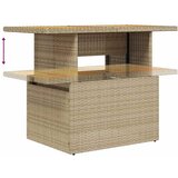  6-dijelni set vrtnih sofa s jastucima bež od poliratana bagrem | shoptok.hr