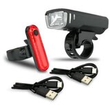 QT Set punjivih LED svjetla za bicikl Falcon Eye City | shoptok.hr