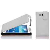 Cadorabo Ohišje, združljivo z Samsung Galaxy EXPRESS 2 v snežno bela - Zaščitni ovitek v obliki flipa iz teksturiranega umetnega usnja, (20558768) | Shoptok.si