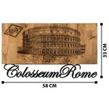 WALLXPERT dekorativni drveni zidni pribor colosseum | ePonuda.com