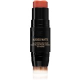 Nudestix Nudies Matte večnamenski svinčnik za oči, ustnice in lica odtenek Sunset Strip 7 g Cene