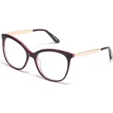 Andrea Burgundy blue-light [non-prescription] - ONE SIZE (54)