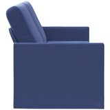 SOFA za 3 osobe Policijska plava 190 x 81 x 82 cm Baršun | shoptok.hr