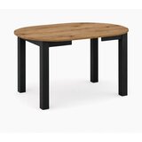  Razvlačivi trpezarijski sto WILY hrast artisan/crna | Eponuda.com