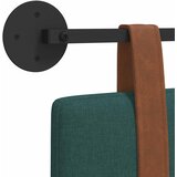  Držeće uzglavlje Zidne Tamnozelena 130 x 55 x 5 cm Antikni PU | shoptok.hr
