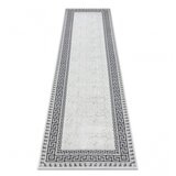 RugsX Tekač, tekač ALLURE 1960 Grški ključ, okvir - strukturna, elegantna, glamur belo / siva 70x300 cm, (21997703) | Shoptok.si