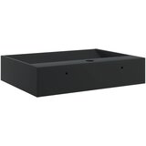  Umivaonik od lijevanih minerala i mramora 50x38x11 cm mat crni | shoptok.hr