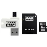 MicroSDHC 32GB CL10 Kartica z Adapterjem in Bralnikom, (22138139)
