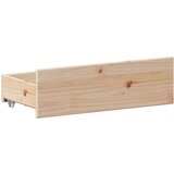 vidaXL Krevet s regalom za knjige bez madraca 160x200 cm od borovine | shoptok.hr