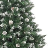 vidaXL Umestno božično drevo med 300 LED Zelena 140 x 140 x 210 cm | Shoptok.si