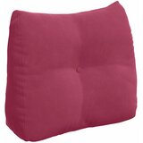  Jastuk za leđa Vinska crvena 60 x 24 x 50 cm Baršun | shoptok.hr