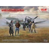 Letališče Luftwaffe iz druge svetovne vojne (Messerschmitt Bf 109 F-4, Hs 126 B-1, pilot, zemeljsko osebje), (21287401)