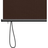 Rolo zavjesa Smeđa 100 x 250 cm Tkanina i aluminij | shoptok.hr