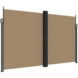  Bočna tenda na uvlačenje smeđesiva 200x600 cm | shoptok.hr