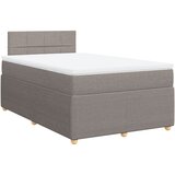 Maison Chic Box spring postelja - Vzmetna postelja z vzmetnico taupe 120x190 cm blago SL4945, (21887927) | Shoptok.si