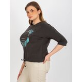 RELEVANCE Blouse-RV-BZ-8458.01P-dark khaki | Shoptok.si