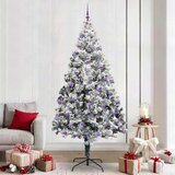  Umjetno božićno drvce Bijelo 240 cm PVC i Čelik i Plastika | shoptok.hr
