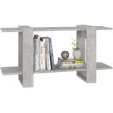  Knjižna omara betonsko siva 100x30x51 cm konstruiran les, (20705963) | Shoptok.si